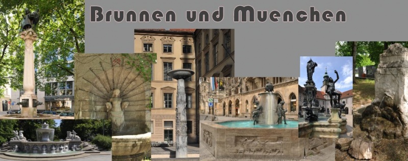 Eine Liste Münchner Brunnen, Zierbrunnen oder Wasserspiele