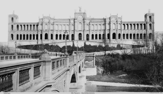 Maximilianeum um 1880