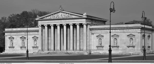 Glyptothek (halbfrontal, für höhere Auflösung bitte klicken; Aufn. von 2009)