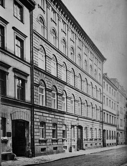 Von-der-Tann-Straße Hausnummer 7 um 1910